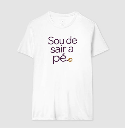 Camiseta Unissex - Gosto de Ir a Pé