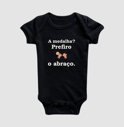 Body Infantil - Prêmio de Colo, Preta