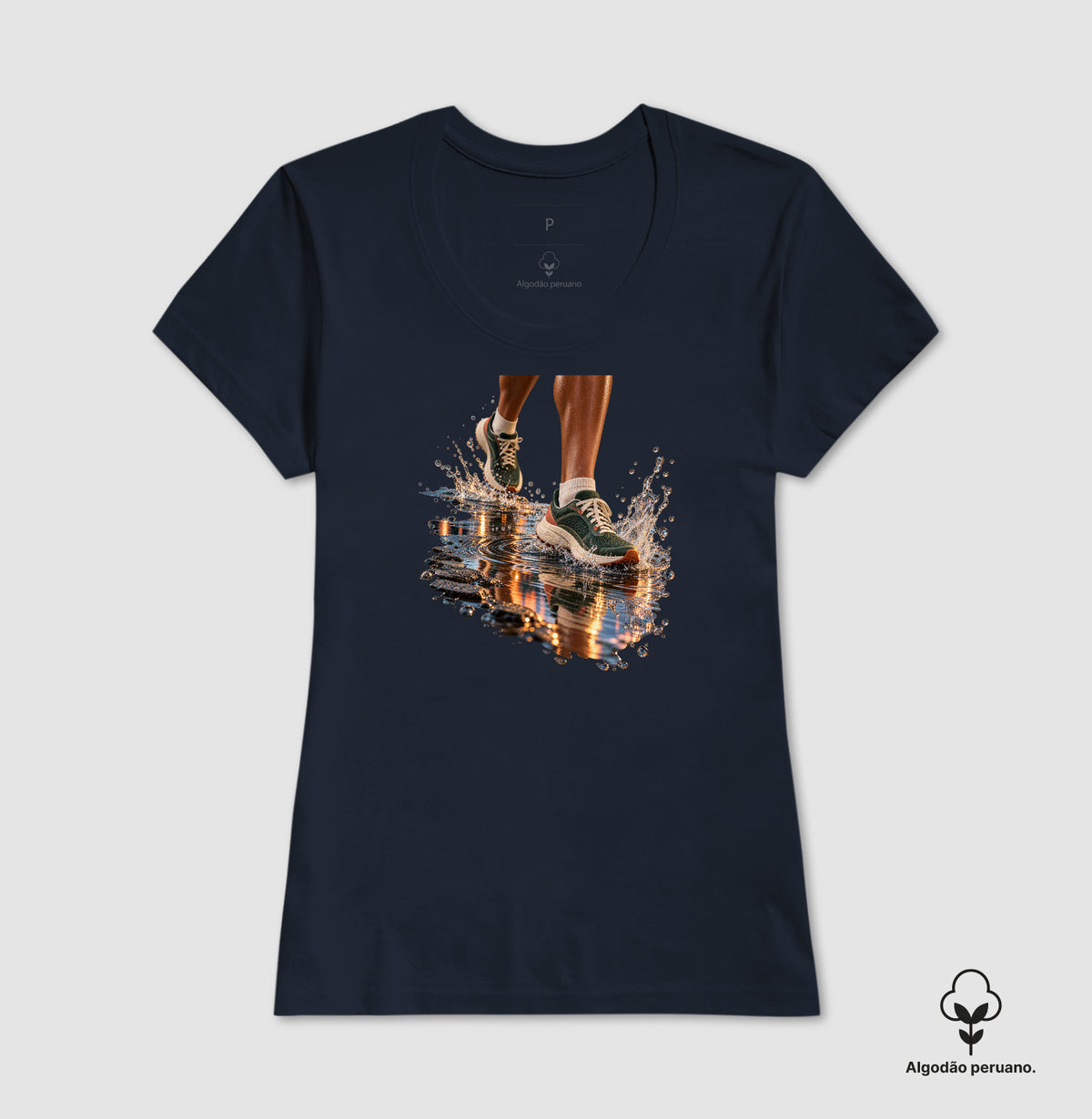 Camiseta Algodão Peruano - Depois da Chuva