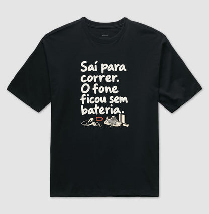 Camiseta Oversized - Fone Sem Carga