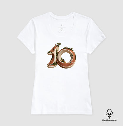 Camiseta Algodão Peruano - Dez Redondo