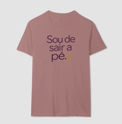 Camiseta Unissex - Gosto de Ir a Pé