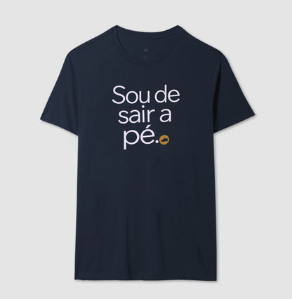 Camiseta Unissex - Gosto de Ir a Pé