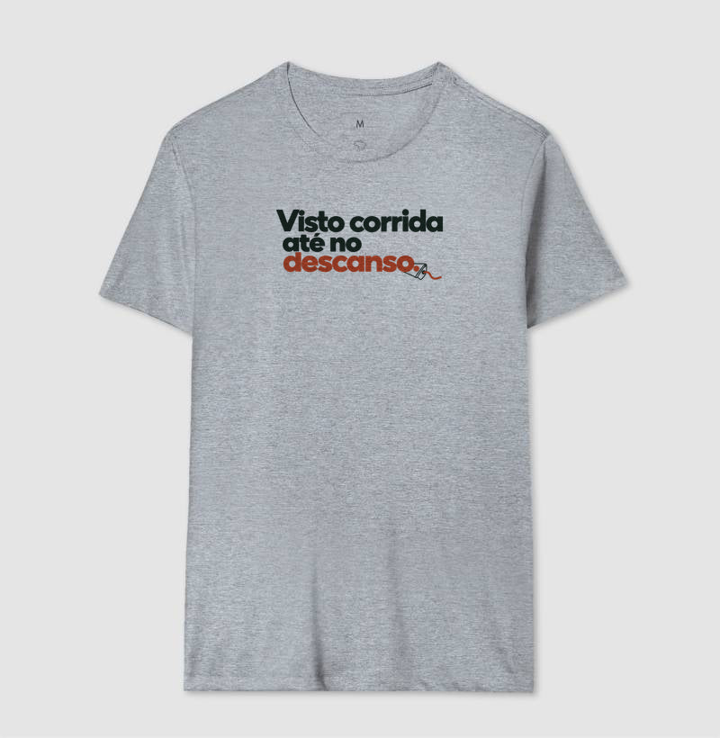 Camiseta Unissex - Corrida no Guarda-Roupa