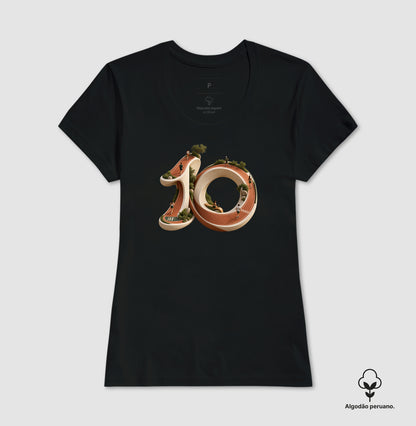 Camiseta Algodão Peruano - Dez Redondo