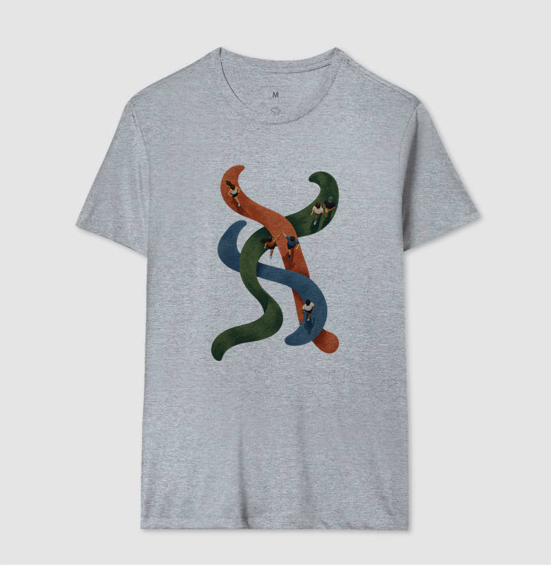 Camiseta Unissex - Rotas que se Cruzam