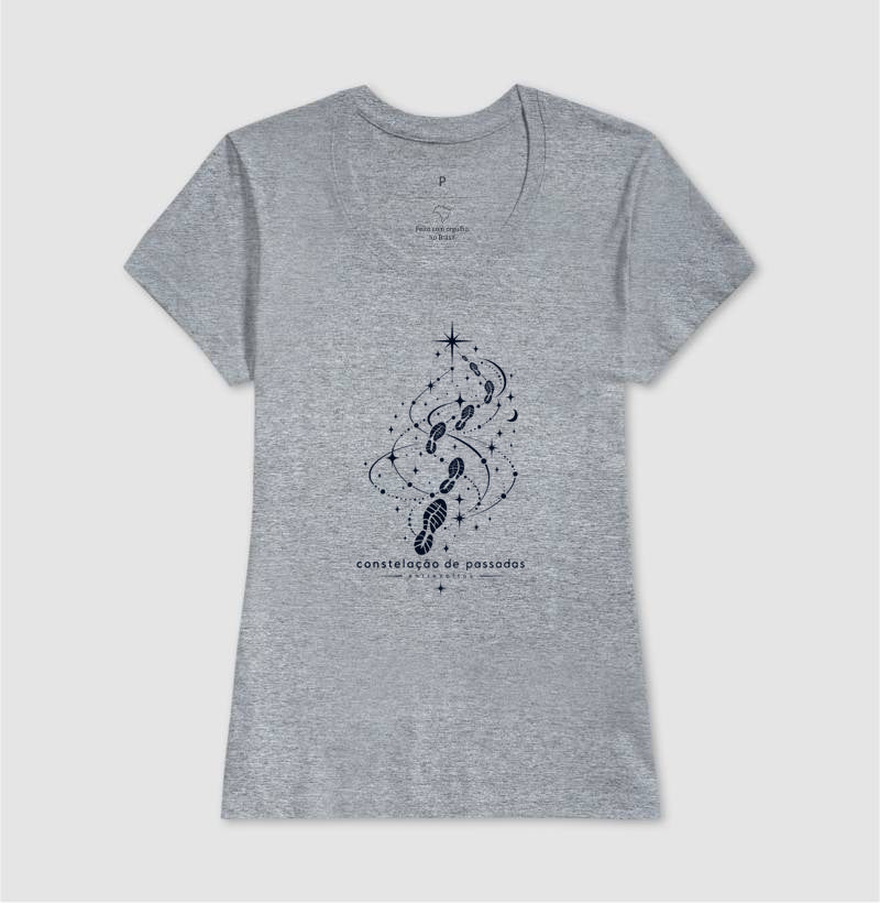 Camiseta Unissex - Constelação de Passos