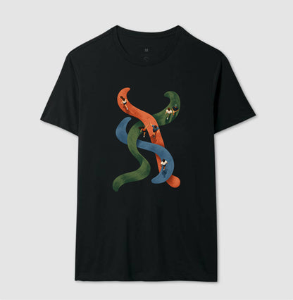 Camiseta Unissex - Rotas que se Cruzam