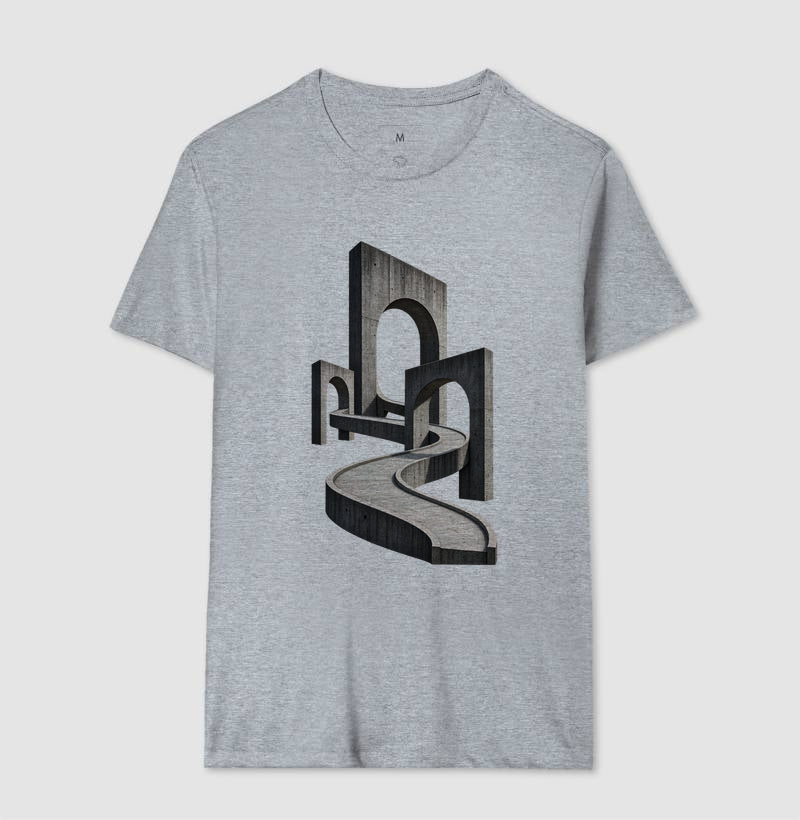 Camiseta Unissex - Horizonte de Concreto