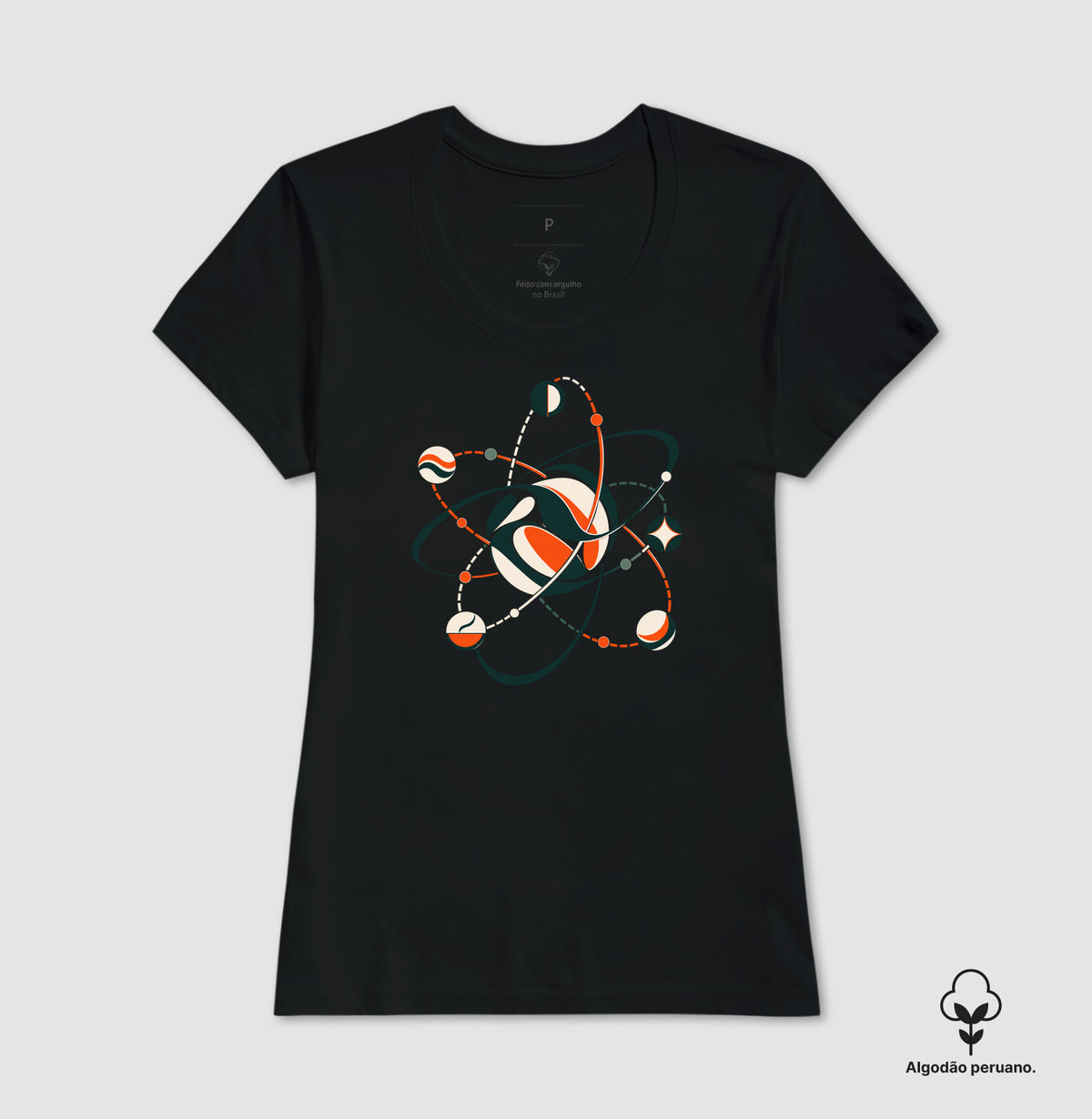 Camiseta Algodão Peruano - Órbita Runner