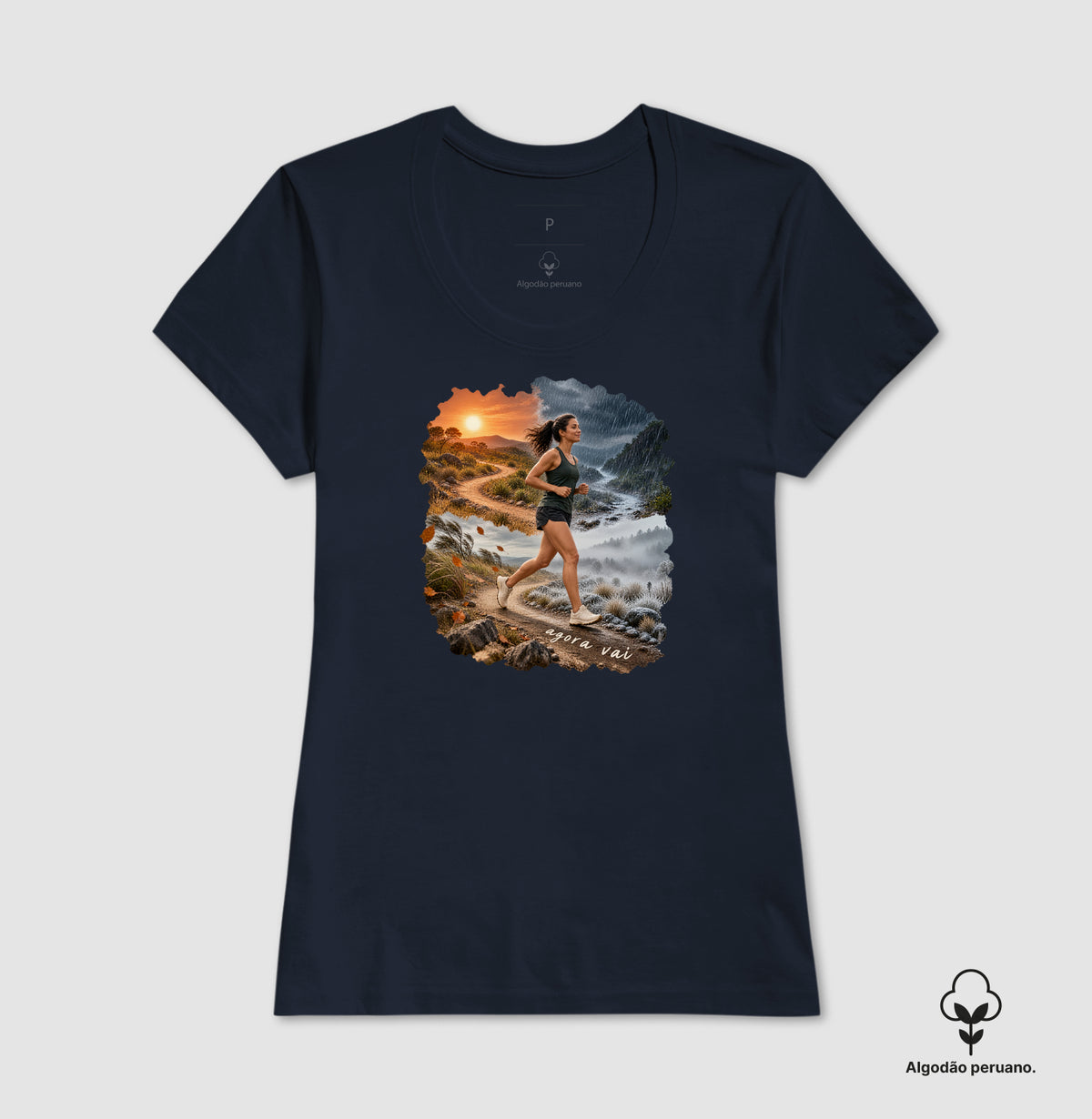 Camiseta Algodão Peruano - Clima Perfeito