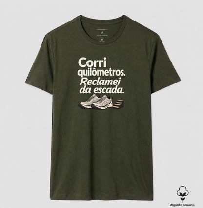 Camiseta Algodão Peruano - Escada Surpresa