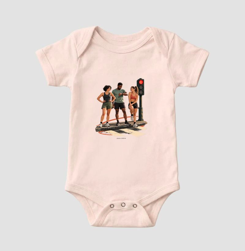 Body Infantil - Semáforo Vermelho