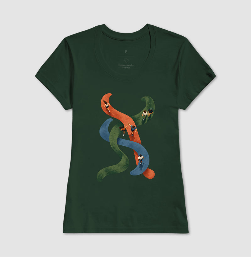Camiseta Unissex - Rotas que se Cruzam