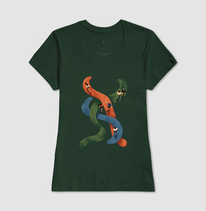 Camiseta Unissex - Rotas que se Cruzam