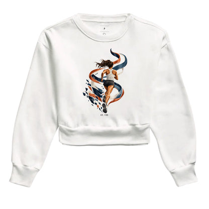 Cropped Moletom - Dentro da Maratona