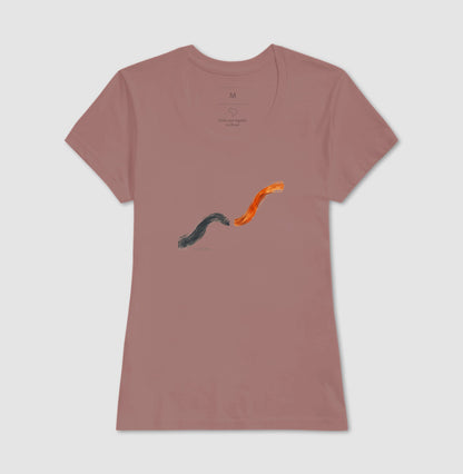Camiseta Unissex - Voltei a Correr, Feminino, Rosa