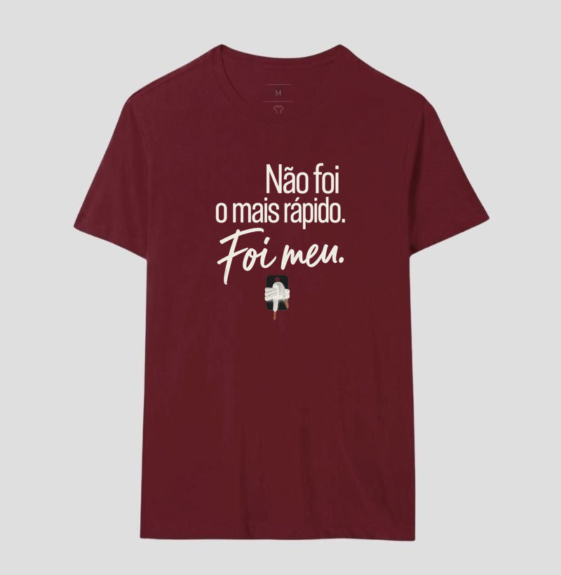 Camiseta Unissex - Orgulho sem Comparação, Masculino, Bordeaux