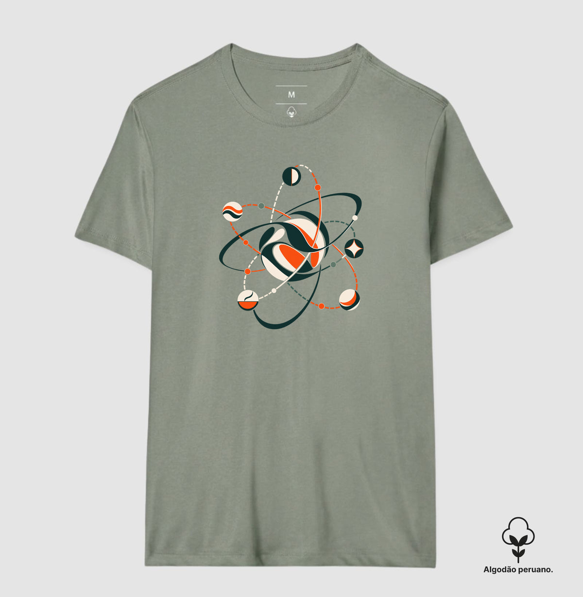 Camiseta Algodão Peruano - Órbita Runner