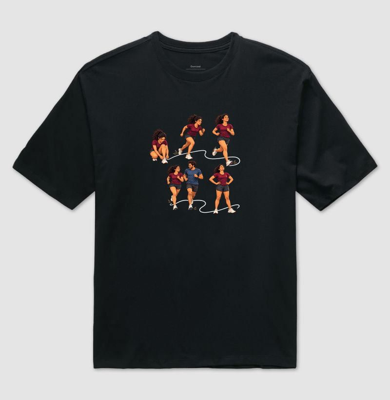 Camiseta Oversized - Primeiro 5K