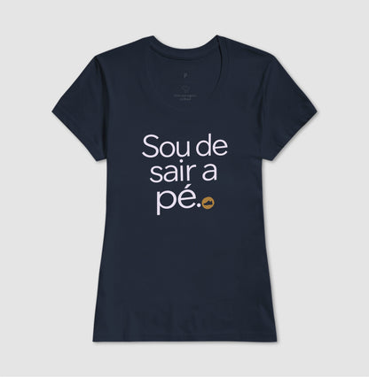 Camiseta Unissex - Gosto de Ir a Pé