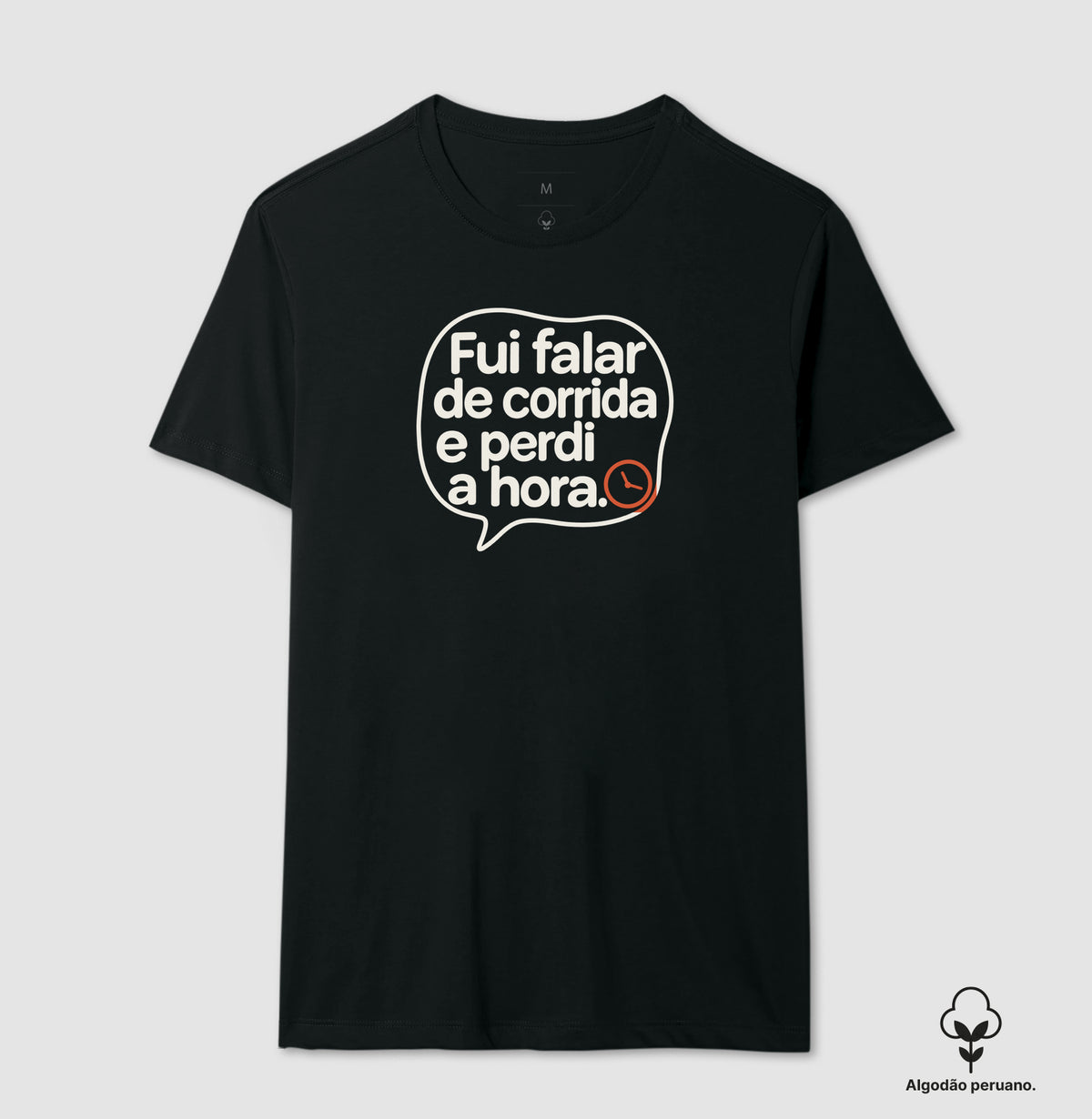 Camiseta Algodão Peruano - Assunto Preferido