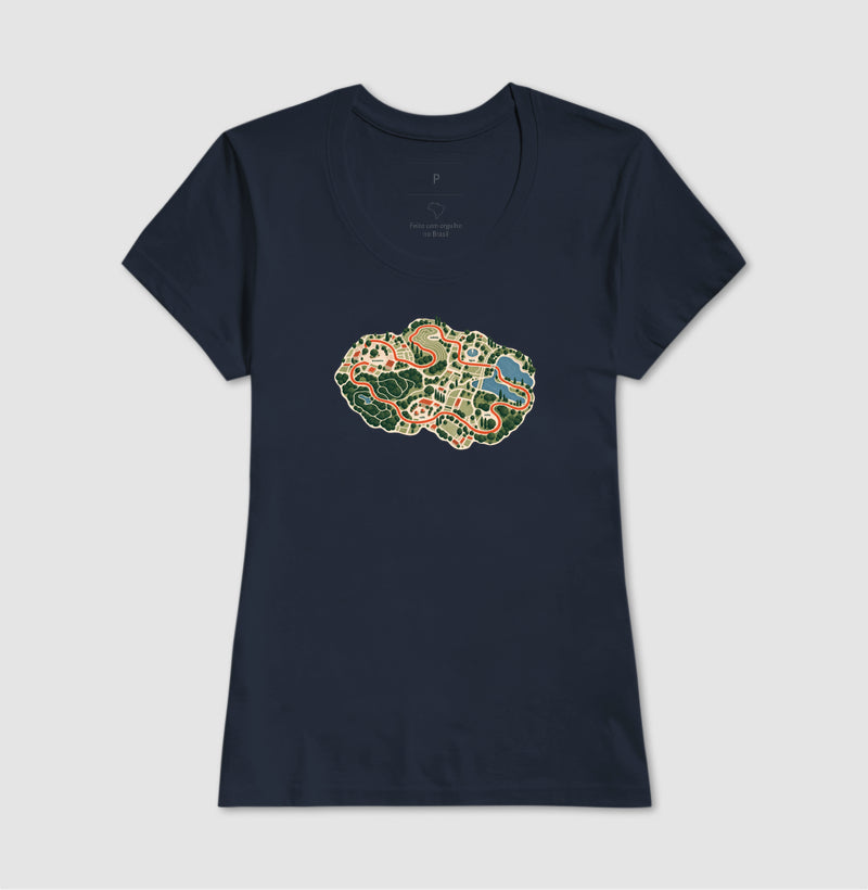 Camiseta Unissex - Mapa do Corre