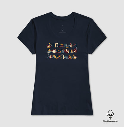Camiseta Algodão Peruano - Meia História