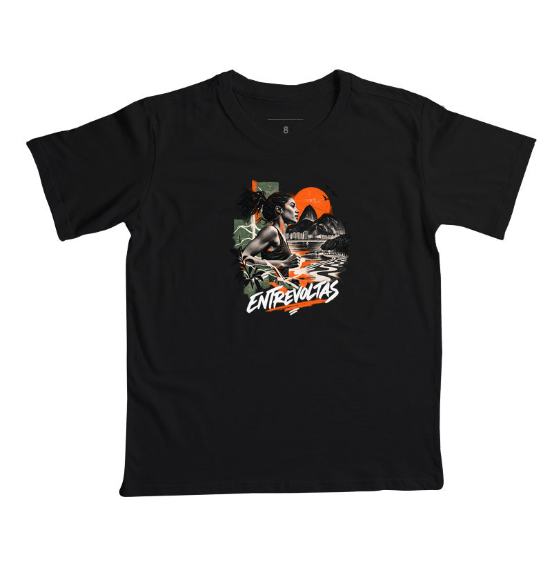 Camiseta infantil - Entrevoltas em Movimento