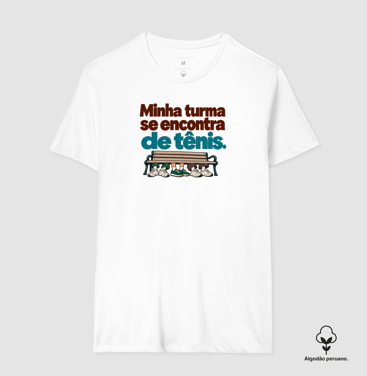 Camiseta Algodão Peruano - Turma de Rua