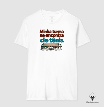 Camiseta Algodão Peruano - Turma de Rua