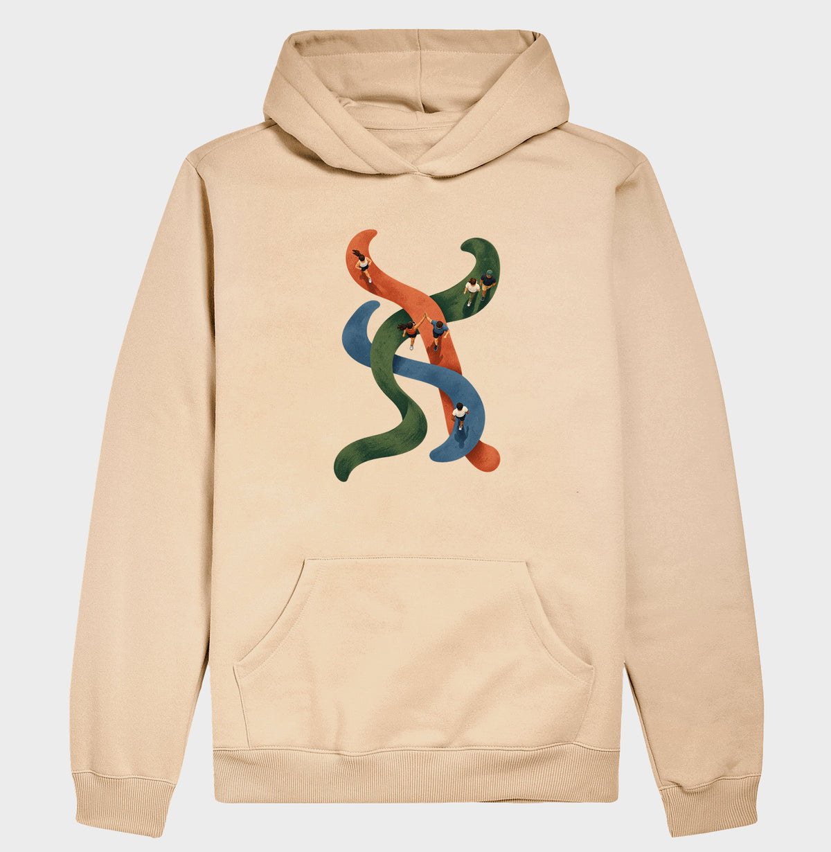 Hoodie Moletom - Rotas que se Cruzam