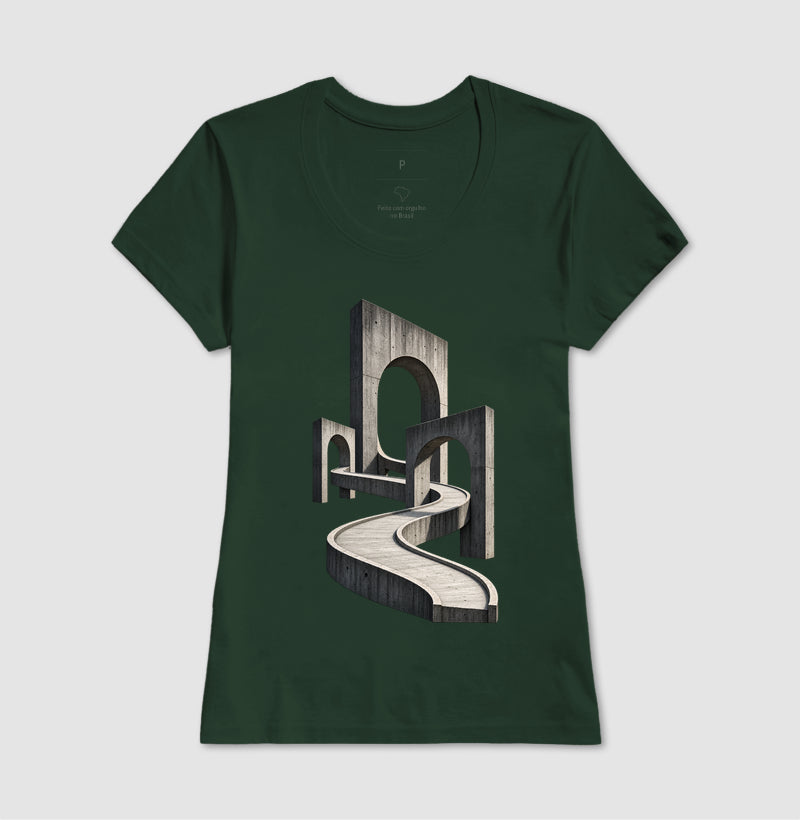 Camiseta Unissex - Horizonte de Concreto