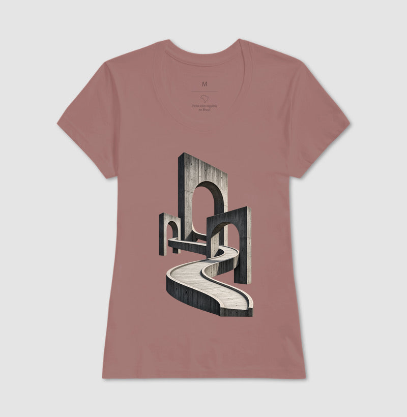 Camiseta Unissex - Horizonte de Concreto