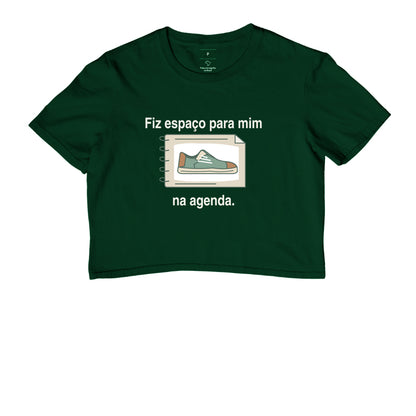 Cropped - Agenda com Espaço, Verde