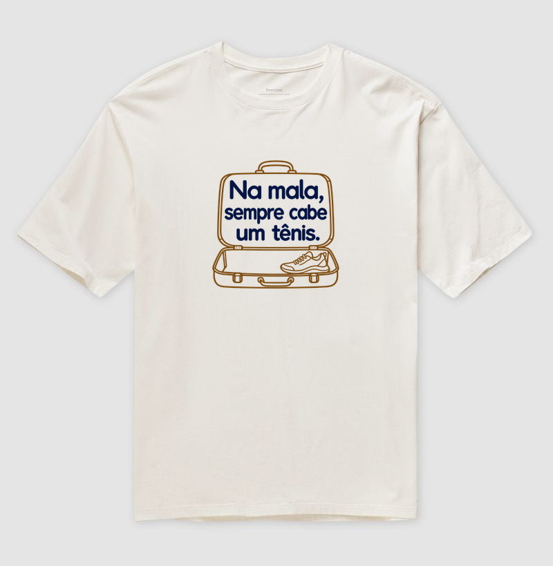 Camiseta Oversized - Correr de Férias
