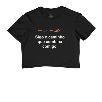 Cropped - Caminho que Combina, Preta