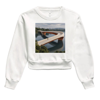 Cropped Moletom - Pontes e Voltas