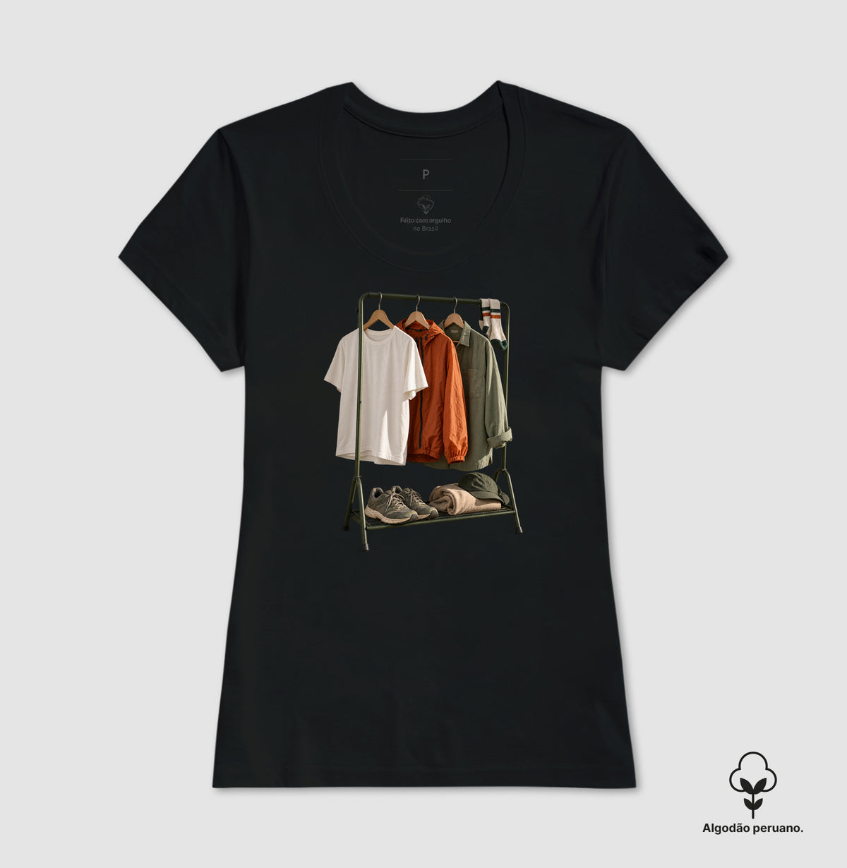 Camiseta Algodão Peruano - Guarda-Roupa Runner