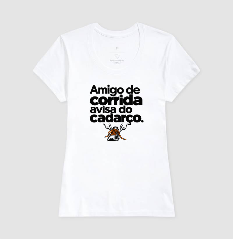 Camiseta Unissex - Cuidado Pequeno, Feminino, Branca