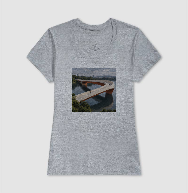 Camiseta Unissex - Pontes e Voltas
