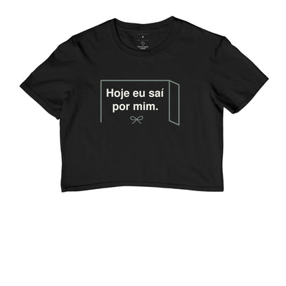 Cropped - Saída por Mim, Preta