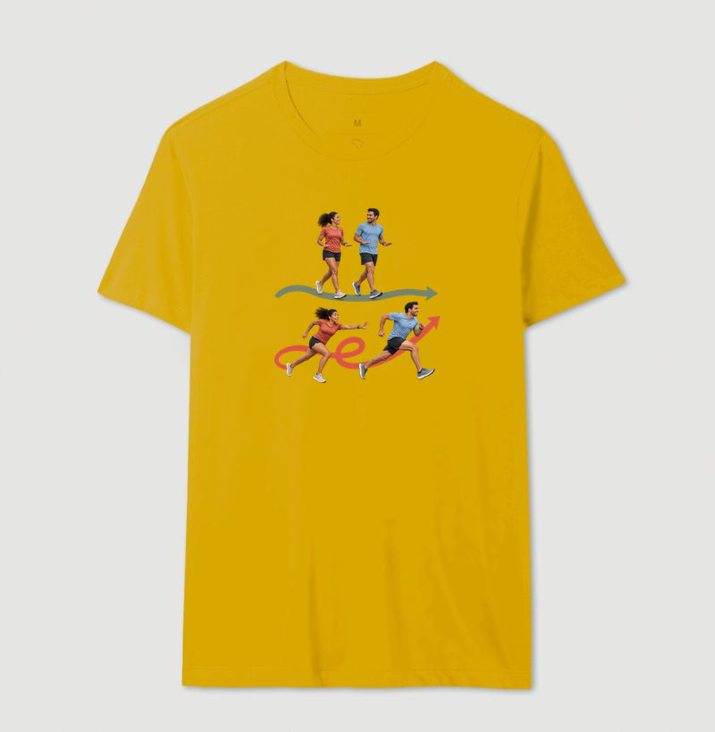 Camiseta Unissex - Pace Combinado