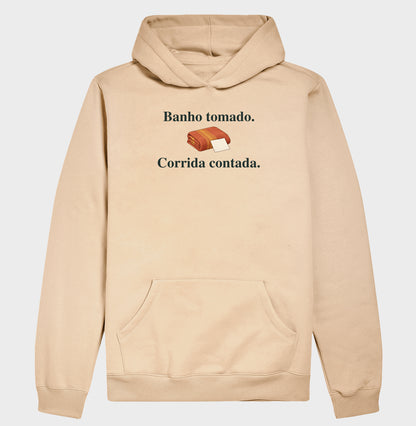 Moletom com Capuz - História Contada, Bege