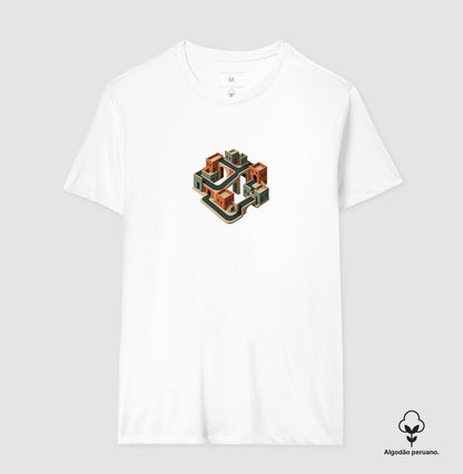 Camiseta Algodão Peruano - Quarteirão Infinito