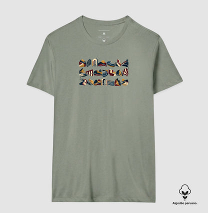 Camiseta Algodão Peruano - Meia História