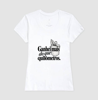 Camiseta Unissex - Conquista de Rua — Feminino, Branca