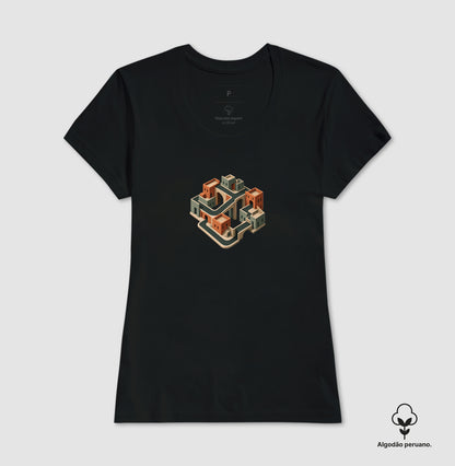 Camiseta Algodão Peruano - Quarteirão Infinito