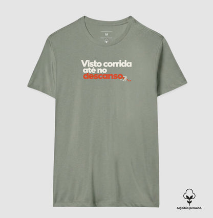 Camiseta Algodão Peruano - Corrida no Guarda-Roupa