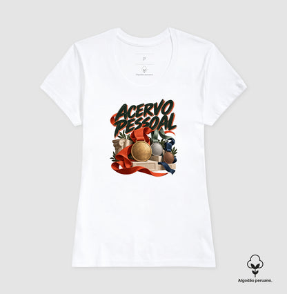 Camiseta Algodão Peruano - Museu de Medalhas